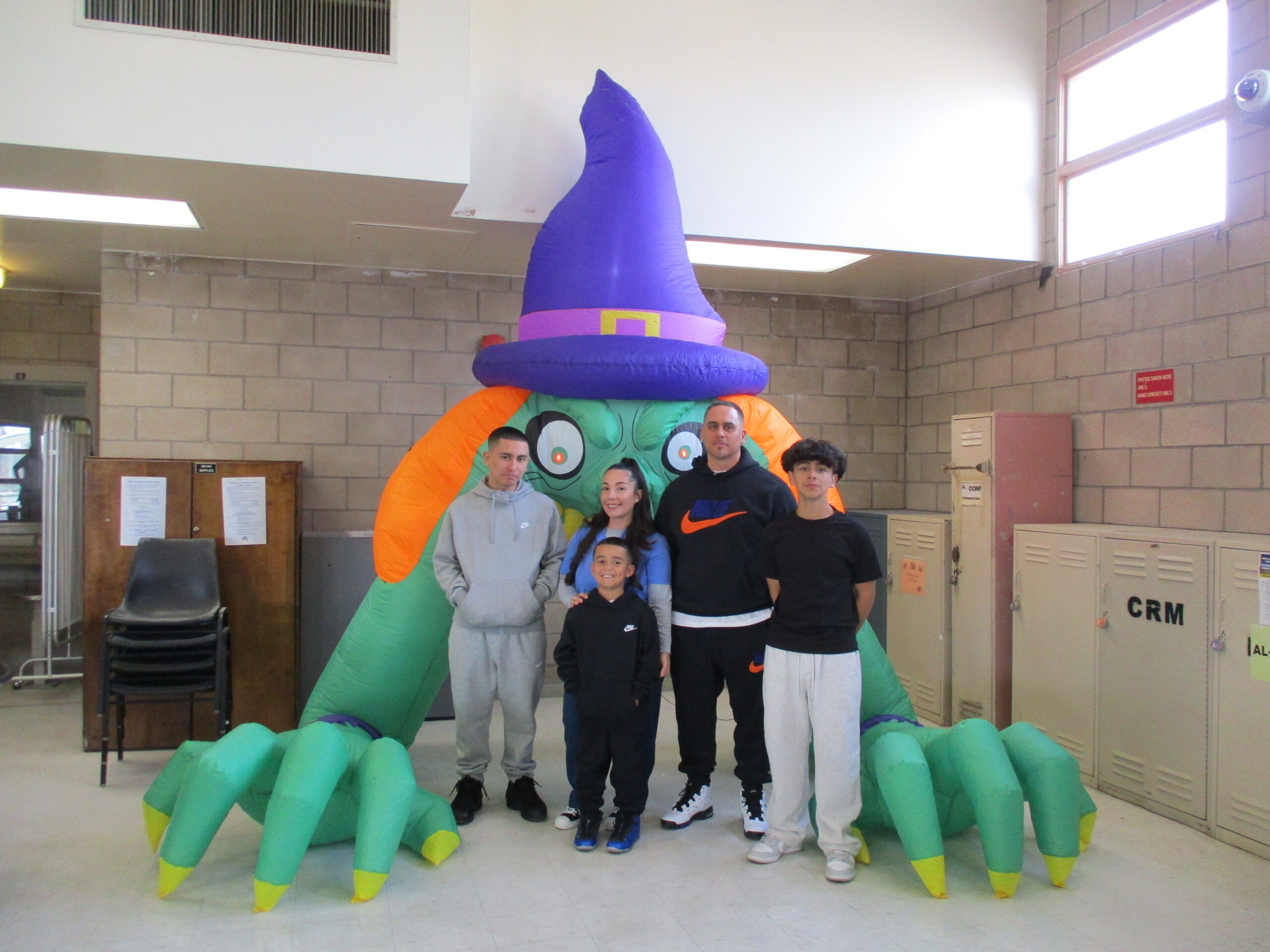 Trick or Treat: CCWF visiting hosts family holiday fun