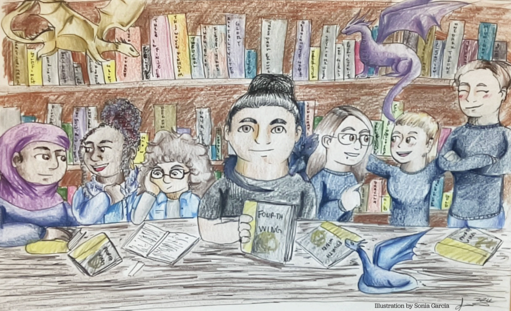 Books bring belonging