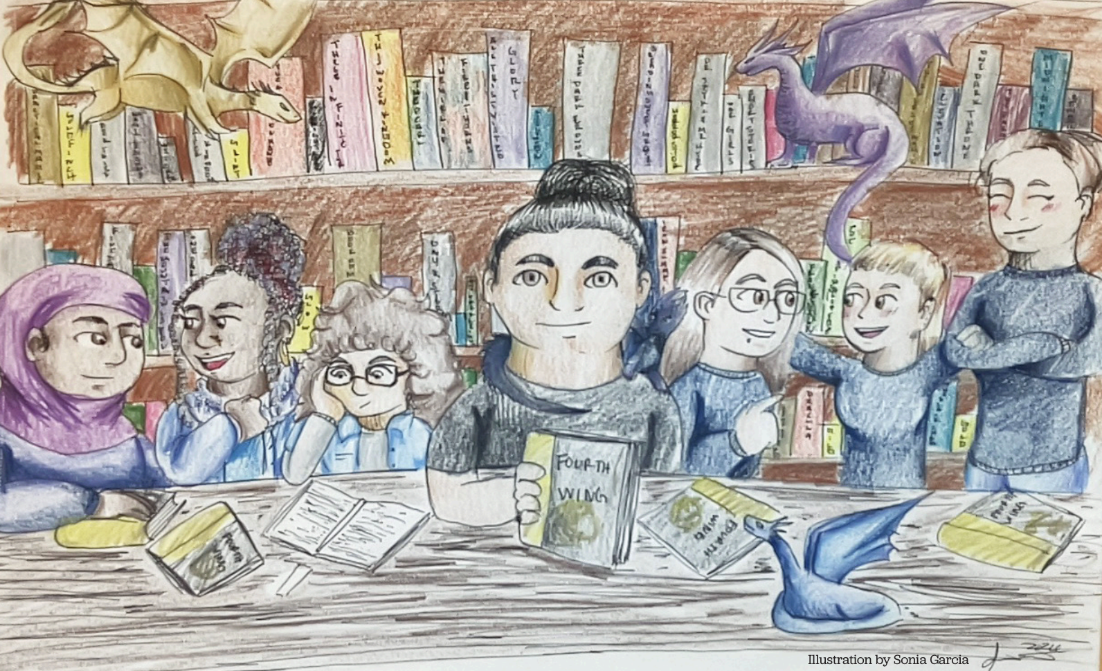 Books bring belonging
